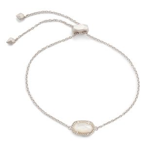 NEW Kendra Scott Esen Slider Bracelet in Ivory Mop